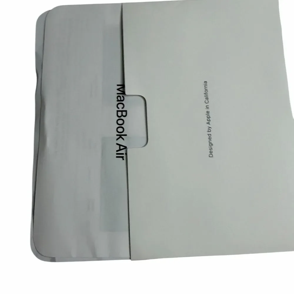 Apple MacBook Air with an M4 2025 Model Silver 13 inch EMPTY BOX